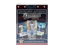 2026 LEAF METAL DRAFT BASEBALL HOBBY BOX FACTORY SEALED SHIP NOW