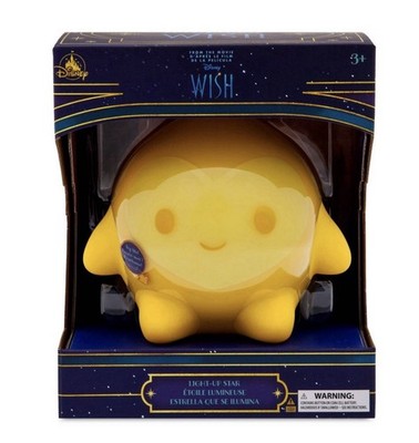 Disney Movie Wish Star Light-Up Figure Warm Glow Sound Effects Inspired by Wish