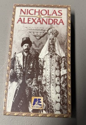 Nicholas and Alexandra (VHS) Rare 1994 A&E Biography ,Romananov Era - Brand New
