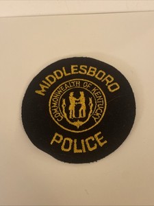 Middlesboro Kentucky Police Patch