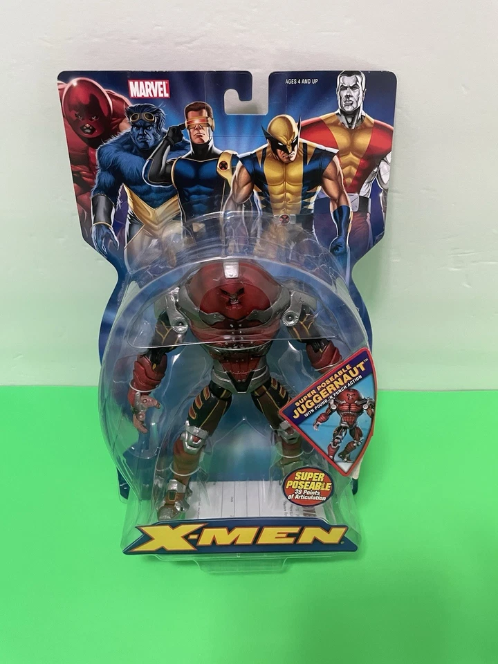 漫威 TOYBIZ X-MEN JUGGERNAUT 动作人偶 2006 全新。 — 第 2/3 张图片