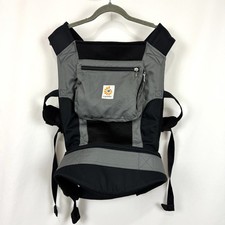 Ergobaby Performance Collection Black  Charcoal Grey Ergo Infant Baby Carrier
