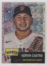 2022 Topps Chrome Platinum Anniversary 17/75 Kervin Castro #477 7rf
