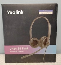 Yealink UH34 SE Dual Teams USB Headset with Micr  Noise Cancelling