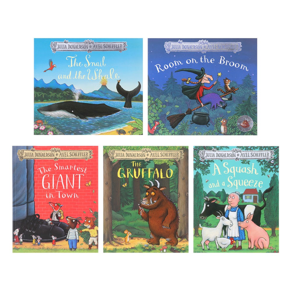 Julia Donaldson 5 Books Collection Set Gruffalo, Room on the Broom,Snail and the - Image 5