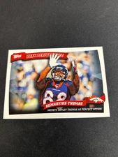 2010 Topps - Peak Performance Demaryius Thomas #PP24 (RC) Broncos