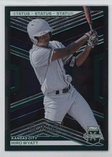 2023 Panini Elite Extra Edition Green Status 133/499 Hiro Wyatt #143 0u66