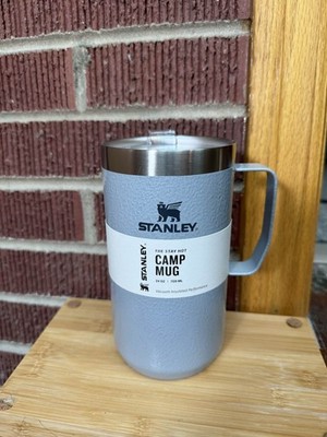 NEW Stanley Stay-Hot Camp Mug 24oz 709ML Hammertone Silver | eBay