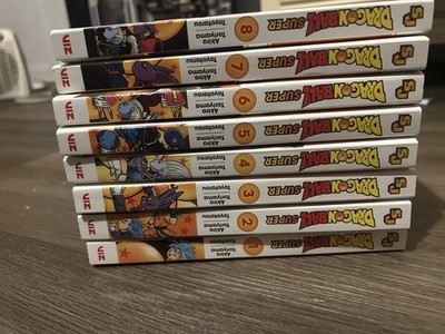 Dragon Ball Super Manga Vol 1-8 Set Trade Paperback English VIZ Toriyama