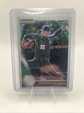 2021 Panini Prizm Draft Picks - Anthony Solometo #PDP37 White Donut Circle Prizm
