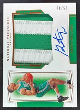 2019 National Treasure Rookie Patch Horizontal Bronze Grant Williams RC Auto /49