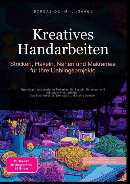 Boreas De. M. L. Saage | Kreatives Handarbeiten: Stricken, HäKeln, NäHen Und...-image