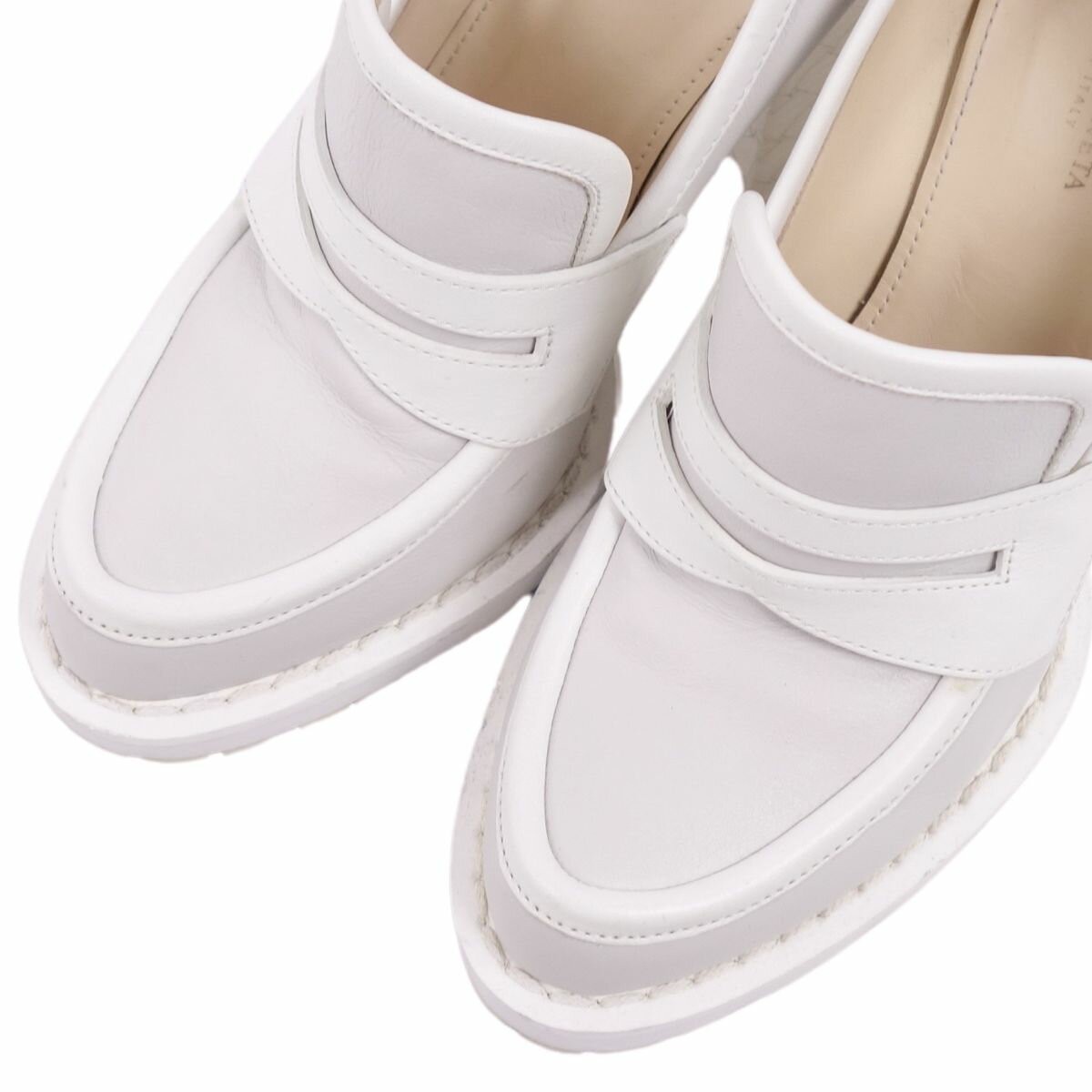 Bottega Veneta Pumps Loafer Heels Intrecciato Leather Shoes Women's Used MOLO-0 thumbnail 21