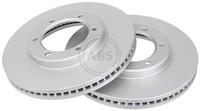 2X A.B.S. Bremsscheibe 16656 FüR Toyota Hiace 4 Bus 4WD RCH103_ RCH113_ RCH103R