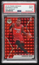 2019-20 Panini Mosaic Rookies Red Prizm Kendrick Nunn #234 PSA 9 MINT 2l4