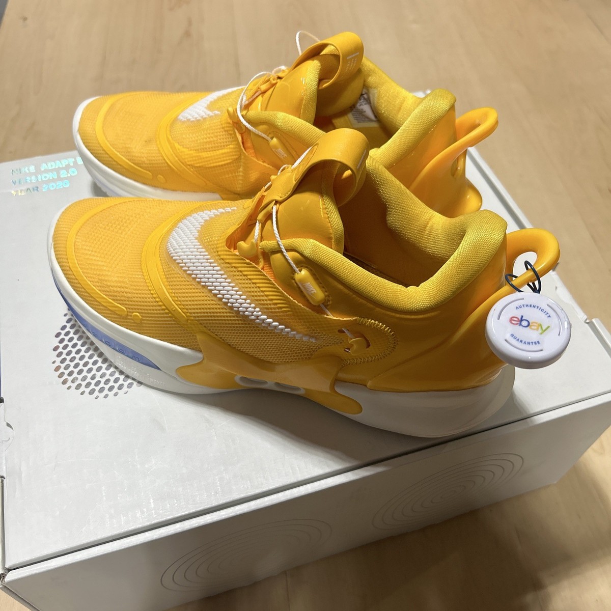 nike adapt bb 2.0 yellow