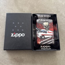SNAP ON TOOLS BRAND NEW ZIPPO LIGHTER BOXED RARE SKULL  LIMITED EDITION GENUINE 