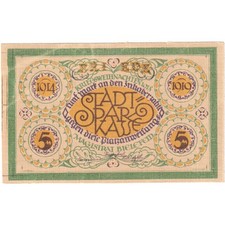 [#288987] Germany, Bielefeld, 5 Mark, UNC, Linen, Grabowski:P15