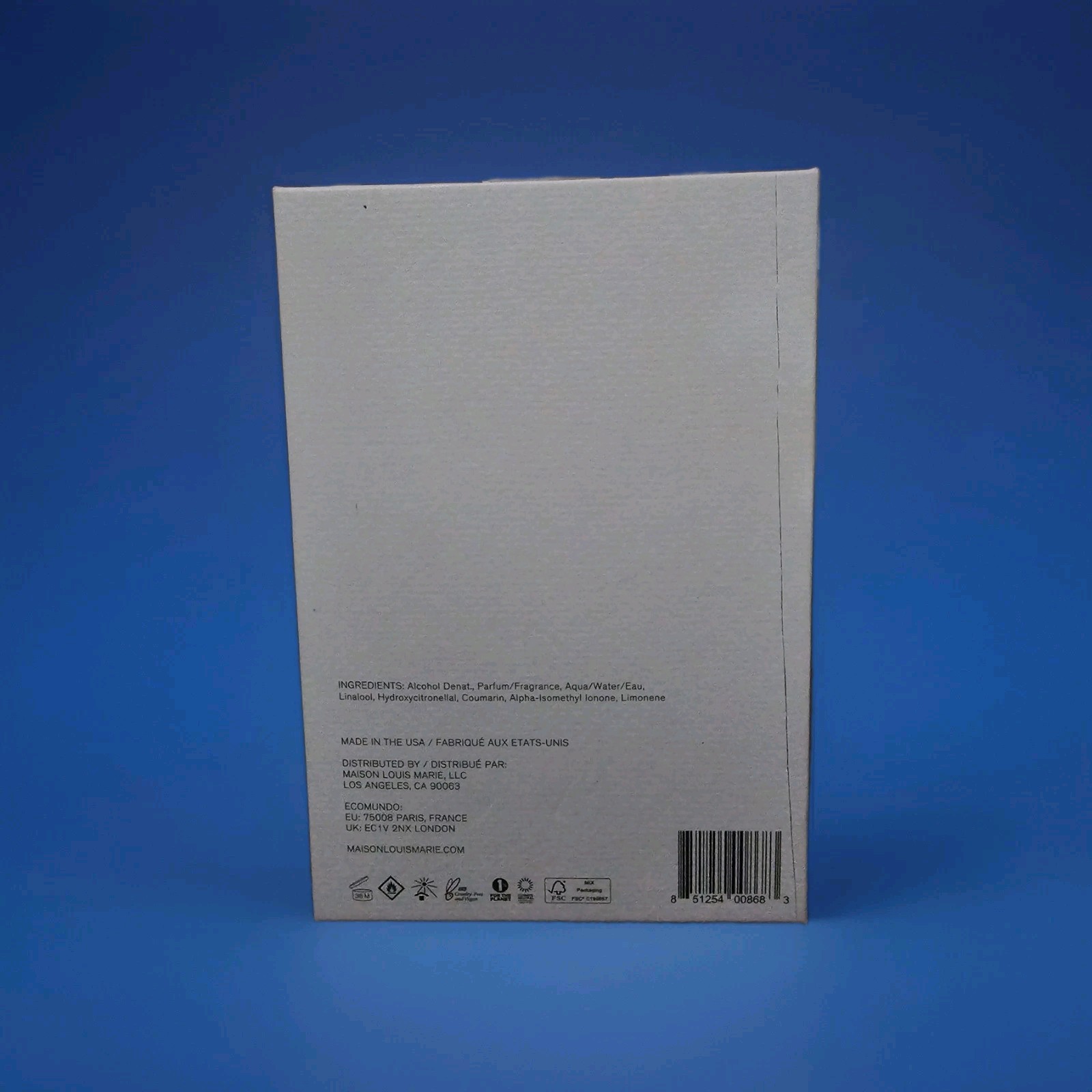 Maison Louis Marie No. 13 Eau De Parfum Perfume 1.7 oz  Imperfect Box NEW
