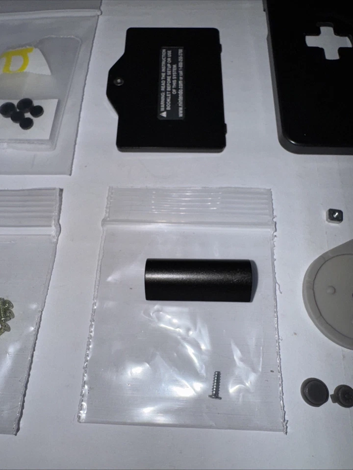 OEM Game Boy Advance SP Graphite Clean Full Complete Console Housing Set Read - Image 3 of 4