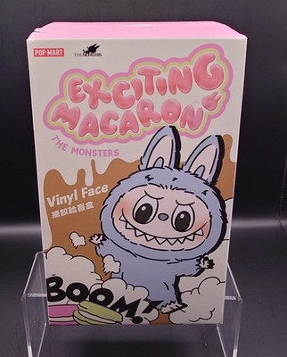 POP MART-100 % Authentic The Monsters/Labubu Exciting Macaron blind box-NEW