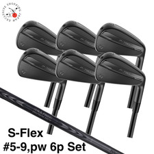 TaylorMade P790 Shadowfall Iron Set #5~9,PW 6pcs MODUS3 TOUR105 LAXURY BLACK S