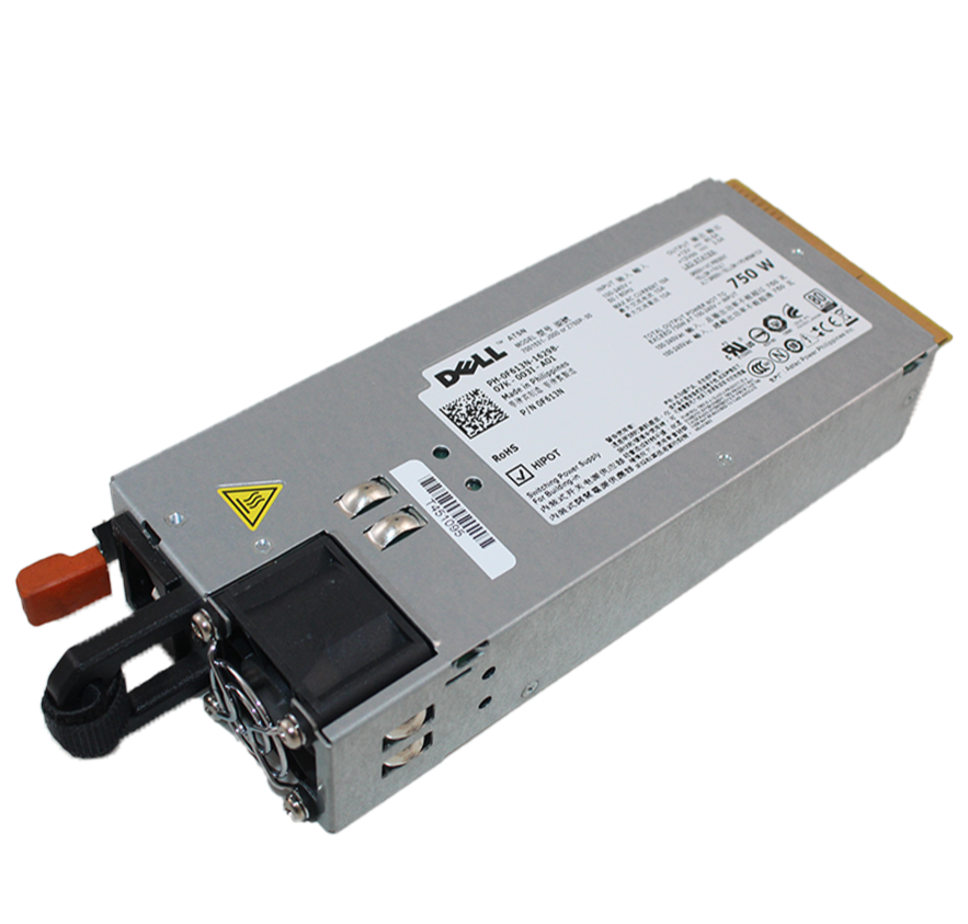 Dell 750W Redundant Power Supply (PSU) for Poweredge R510/R810/R910/T710 - F613N
