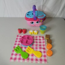 LeapFrog Shapes and Sharing Picnic Basket Toy Learning Fun Toddler Kids