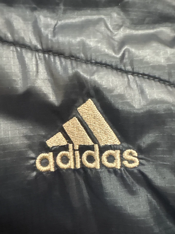 Adidas пуховик куртка мужская черный с капюшоном теплый пальто - Изображение 4 из 4