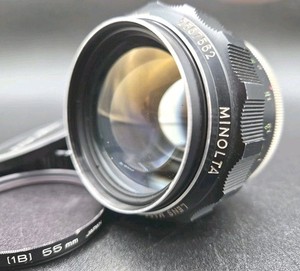 Minolta 58mm F1.2 Mc Rokkor | eBay