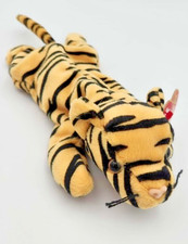Vtg 1995 TY Beanie Babies STRIPES Style 4065 w/Tags EUC TIGER