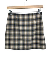 Old Navy Plaid Mini Pencil Skirt Medium