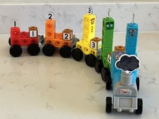 Image of CBeebies NumberBlocks Express Train Mathlink Cubes