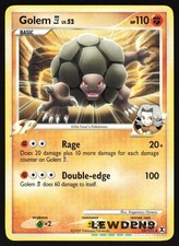 Golem E4 - 23/111 - Rare - Rising Rivals - Pokemon Card on eBay