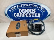 1992 Ford Mustang Gt Lx Crystal Blue Leather Steering Wheel No Cruise Control