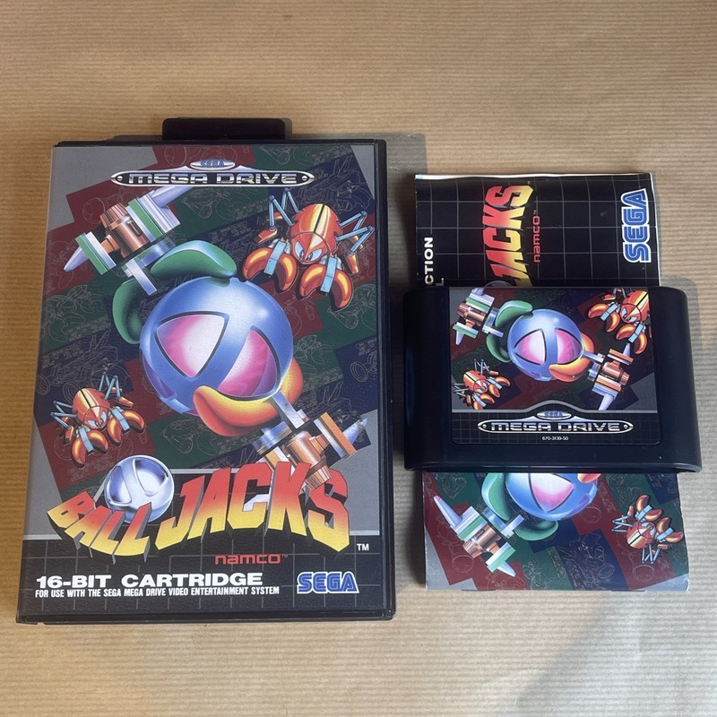 Ball Jacks - SEGA Mega Drive Game Boxed w/ Manual