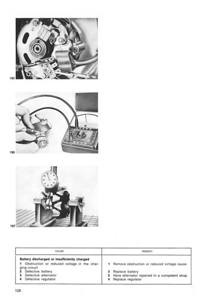 MOTO GUZZI Workshop Manual Le Mans Mk4 1000 1984 1985 1986 1987