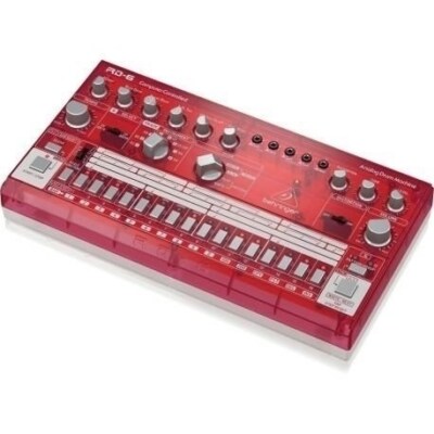 4033653041188 Behringer RD-6-SB Maszyna perkusyjna - czerwony przeźroczysty Behr