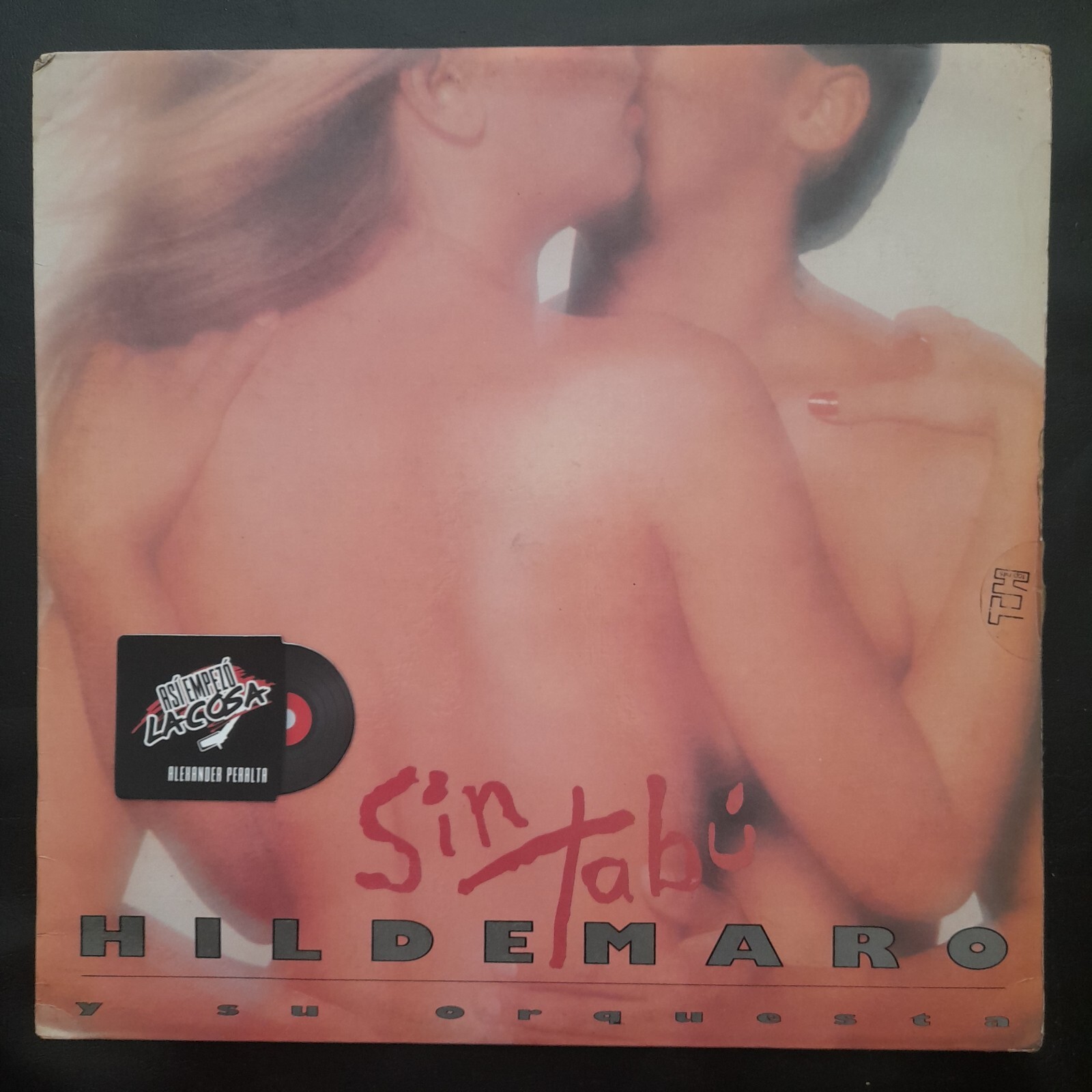 Hildemaro Y Su Orquesta – Sin Tabú - Salsa, Venezuela, 1989 VG+