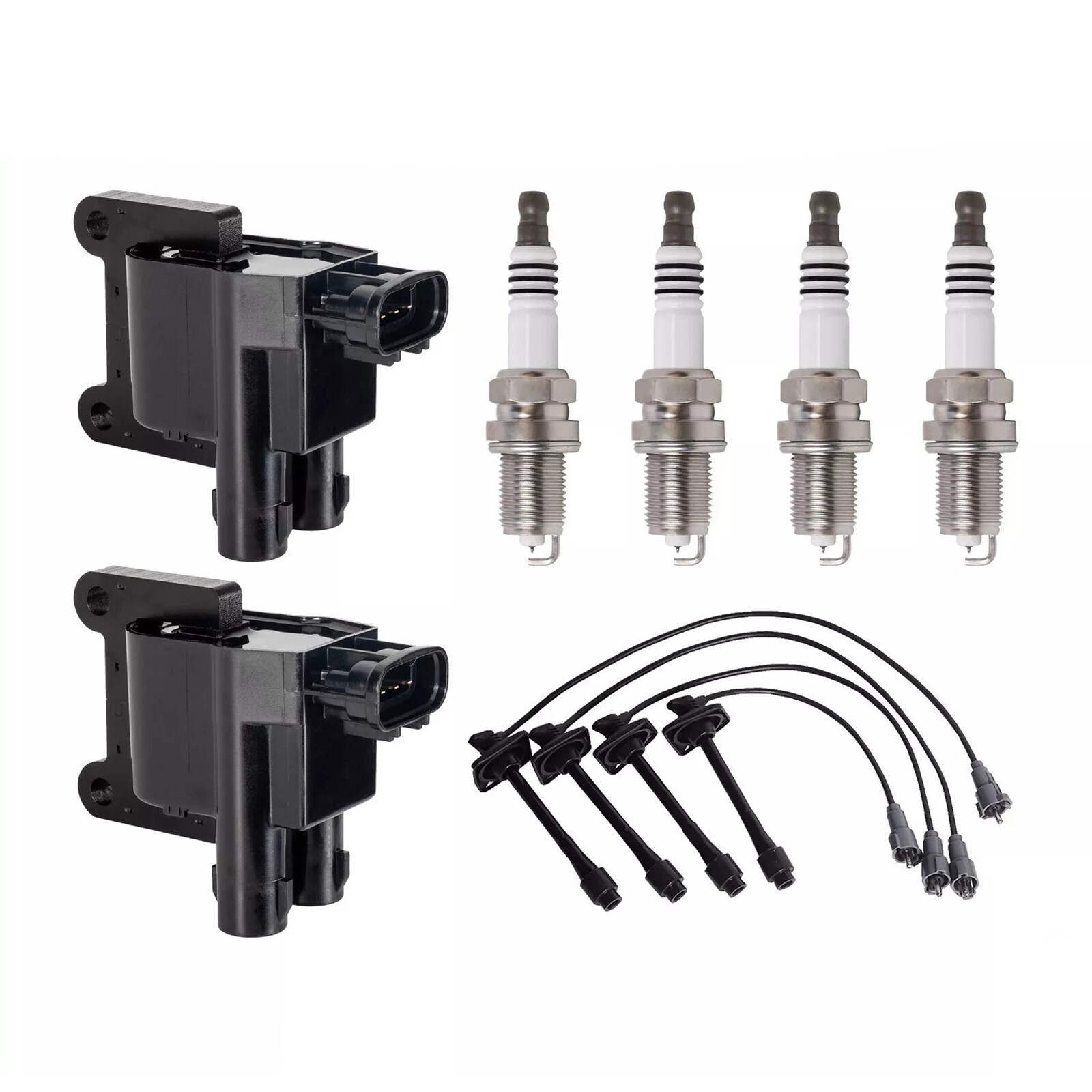 UF180 Ignition Coil Kit W/Coils&Wire&Spark Plugs For Toyota Solara 1999-2001
