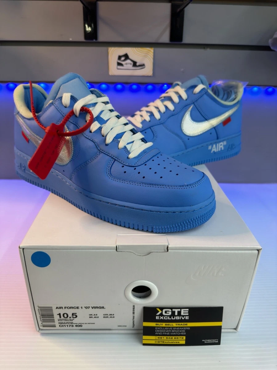 Nike air force 1 '07 m - white/university blue cheap