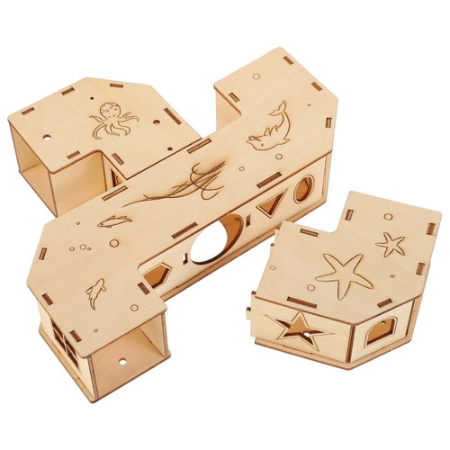 Hamster Tunnel Toy Maze House Haustier Spielzeug Baby Habitat achats Accessoires