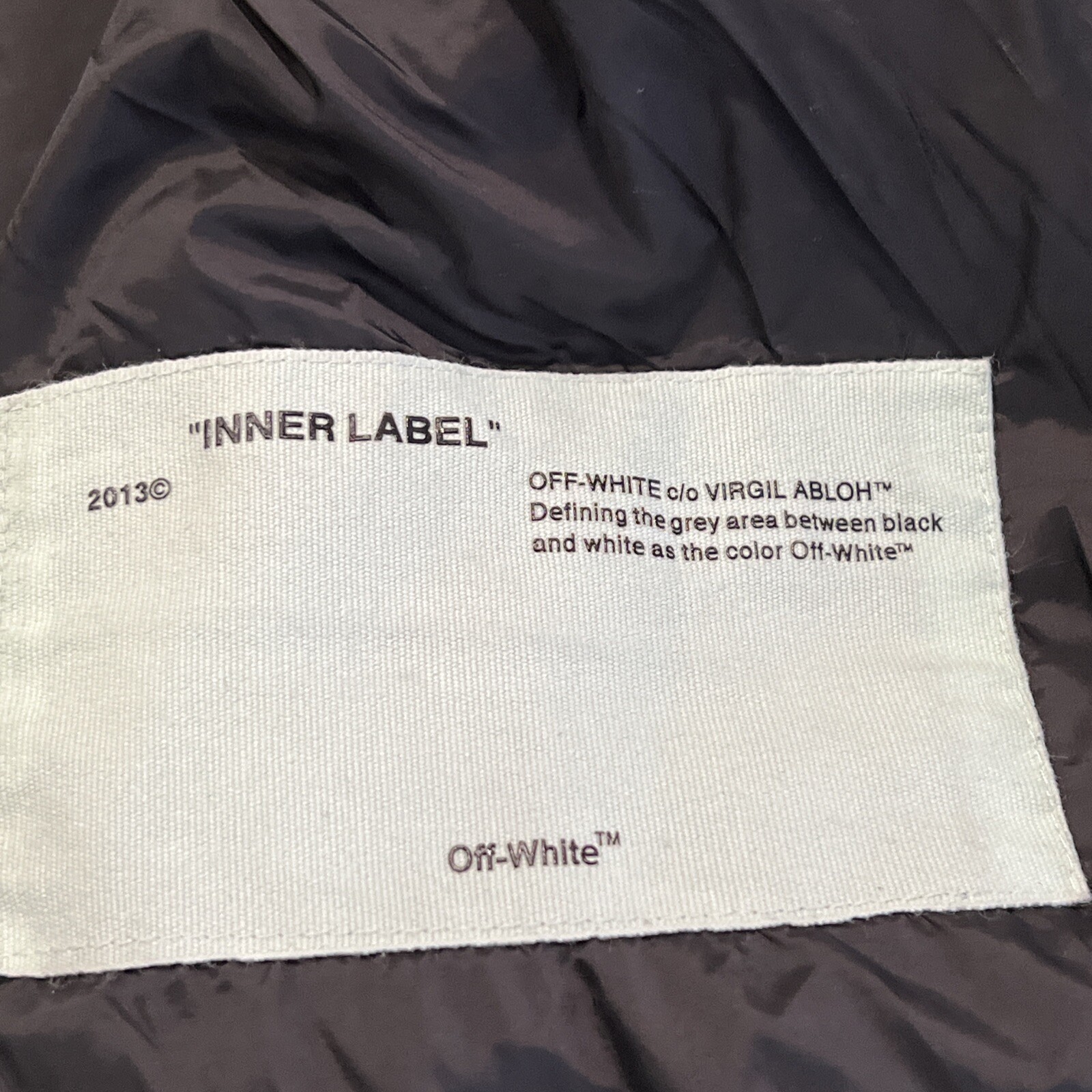 OFF WHITE , VIRGIL ABLOH ,  DOWN JACKET - image 9