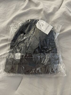 The Winter Brand ~ Chenille Beanie with Fleece Lining ~ Navy  display picture 1