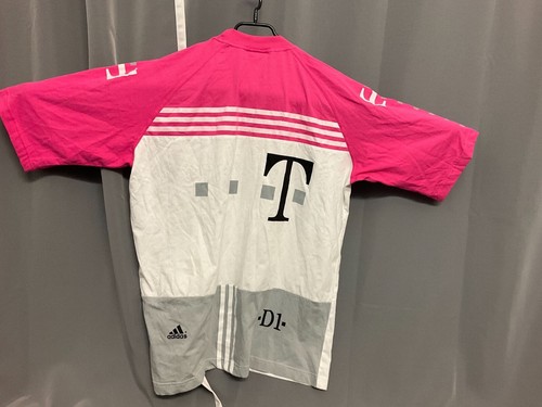 ultra rare NOS TEAM TELEKOM T-MOBILE adidas Trikot Shirt + orig. 7x signature L - 第 7/11 張圖片