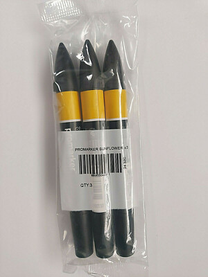 Winsor & Newton Promarker 0203224 Sunflower - 3 Pieces