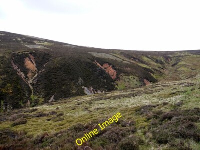 Photo 6x4 Erosion gullies on south side of Hawsen Burn After seeing the g c2012