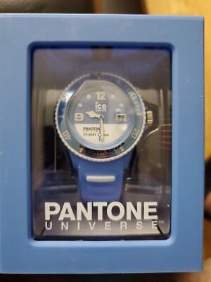 Pantone Universe Ice Watch Marina Blue New in Box icewatch