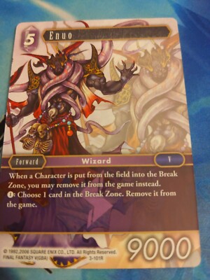 Final Fantasy TCG Opus III Enuo 3-101R | eBay