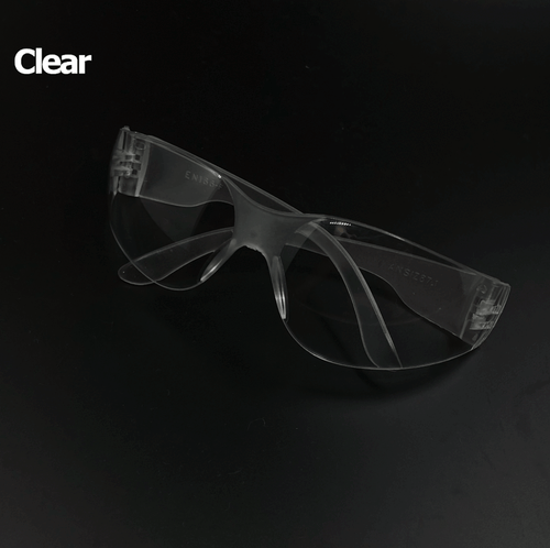 12 PAIR Pack CLEAR Safety Glasses Protective Lens Sunglasses Work Z87 Lot of 12 - Picture 6 of 12